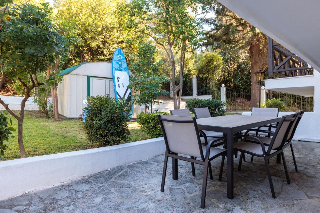 Beach Front Vintage Villa Kalliktratis Nea Kallikrateia Eksteriør billede